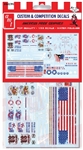 POLAR LIGHTS ... AMERICAN PRIDE GRAPHICS DECALS 1/25