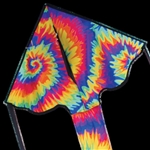 PREMIER KITES & DESIGNS ... TIE DYE REGULAR NO HANDLE EASY FLYER TAFFETA NYLON 30"X90"