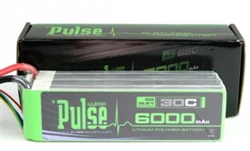 PULSE BATTERY ... LIPO 6000mah 18.5V 30C 5S