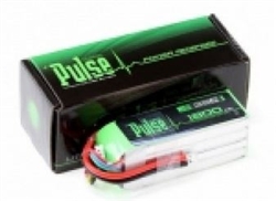 PULSE BATTERY ... LIPO 1800mah 4-CELL 14.8V 35C