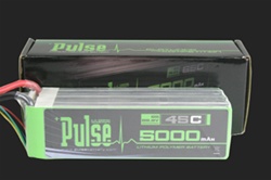 PULSE BATTERY ... LIPO 5000MAH 6-CELL 22.2V 45C