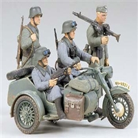 TAMIYA 35016... GER.BMW R75 ZUNDAPP KS750 1/35