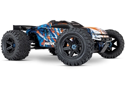 TRAXXAS ANGE... E-REVO 2 ORANGE TSM 6S  4WD BRUSHLESS