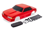 TRAXXAS ... BODY MUSTANG FOX RED