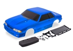 TRAXXAS ... BODY MUSTANG FOX BLUE