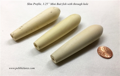 Mini Bait Fish | Slim profile | with through hole