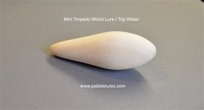 Mini Torpedo Wood Lure