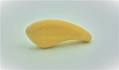 2.5" Flat Sided Lower Belly CrankBait Wood Body (1/2" thick)