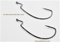 GamakatsuÂ® Offset Shank, Extra Wide Gap Worm Hooks