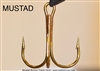 Mustad Ringed Treble Hooks