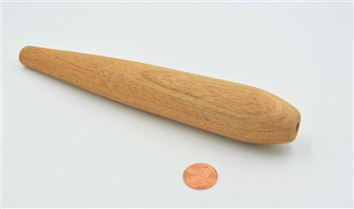 Slim Profile 7.50" Musky Lure Wood Body (Red Cedar)