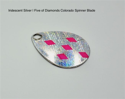 Foilized Iridescent | Five of Diamond Colorado Blades