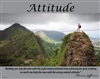 Attitude - Quote by Thomas Jefferson Poster