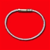 Individual Flexible Cable Rings (CLEAR/SILVER)