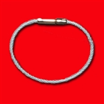Individual Flexible Cable Rings (CLEAR/SILVER)