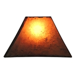 RECT - Rectangle Rawhide Amber Shade