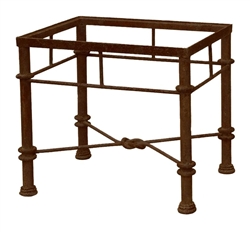 Forged Iron End Table Base