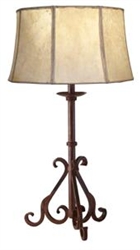 Iron Table Lamp