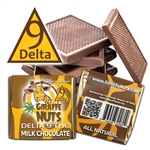 DELTA 9 Milk Chocolate Squares - 15mg D9 + 15mg CBD Per Square