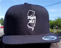 Pipe NJ Black & White Snapback