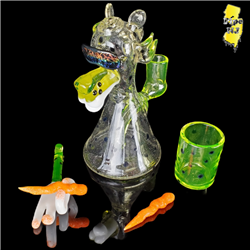 Rudeboy Glass Blu V x Illuminati Jammer Set