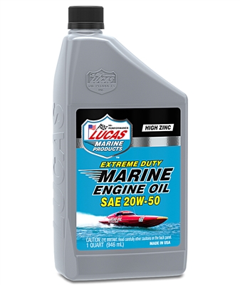 Lucas Oil Marine Engine Oil SAE 20W-50