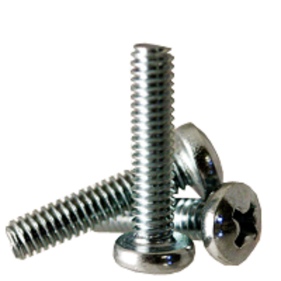 Phillips Pan Head Screws zinc