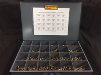 900 PC. Grade 8 coarse thread bolt kit. Bolts are made in the USA. Comes with metal drawer.