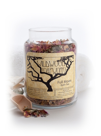 Full Moon - Bath Tea Jar