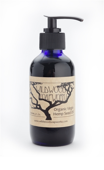 Certified Organic Virgin Hemp Seed Oil