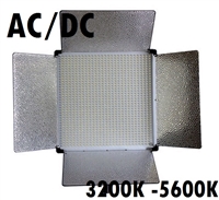 Pro 1080 LED Bi Color V Mount Video Dimmable LED Panel Light AC/DC  Photo Studio