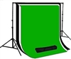 NEW Backdrop Stand Support System & Muslin Black /White /Green Backdrops Kit