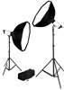 NEW Studio Photo 1200WS Strobe Flash Monolight Softbox Lighting Kit Bowens Comp