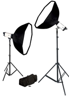 NEW Studio Photo 1200WS Strobe Flash Monolight Softbox Lighting Kit Bowens Comp