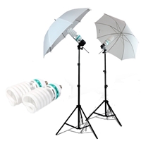 NEW Studio Translucent Umbrella 1000W Light Continuous Video Lighting Kit