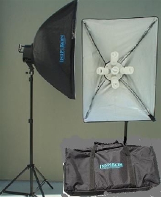 Pro 3000 W Video Photo Studio Continuous Fluorescent lighting Softbox light Case