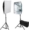 Digital Photography Softbox 1600W Fluorescent video Continuous Lighting Kit