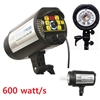 NEW PRO 600W/S STROBE STUDIO FLASH DIGITAL MONOLIGHT MASTER HEAD