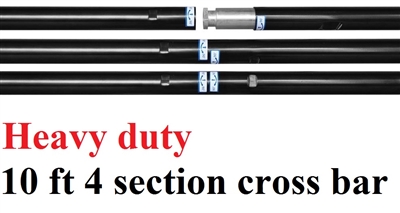 New heavy duty 10 feet 4 section cross bars for backdrop support system