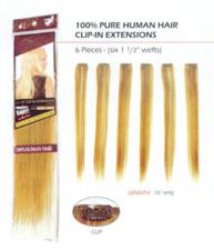 Human Hair Extensions-6pc
