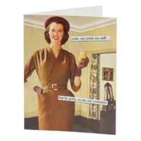 Anne Taintor Birthday Card Joints