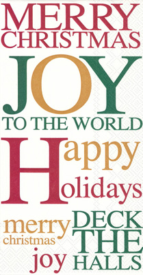 Joy to the World Guest Towel