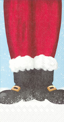 Santa Boots Guest Towel