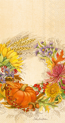 Beautiful Harvest Guest Towel