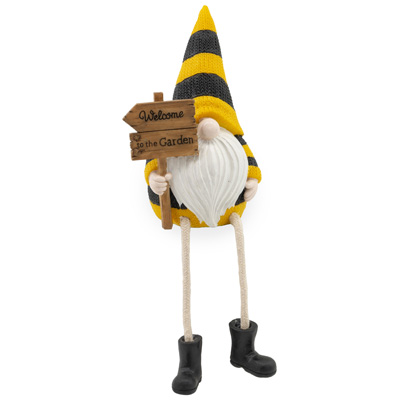 Garden Welcome Bee Gnome