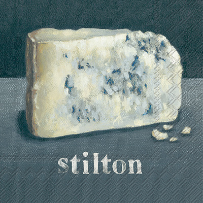 Stilton Cocktail Napkin