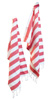 Red Stripes Tea Towels S2