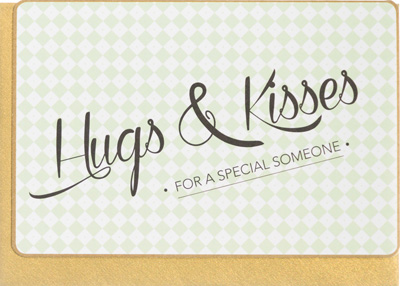Enfant Terrible Hugs & Kisses Card