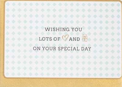 Enfant Terrible Wishing You on Your Special Day Card