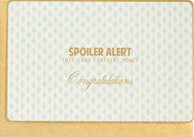 Enfant Terrible Spoiler Alert Card